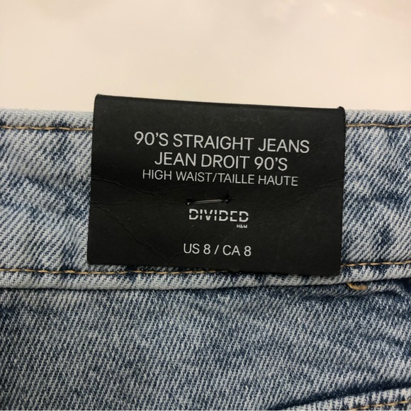 BNWT H&M 90s straight jean - Picture 8 of 8